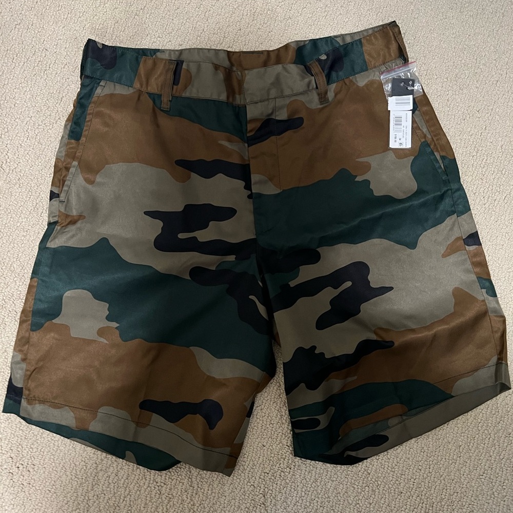 Diesel new designer camo style shorts 34”